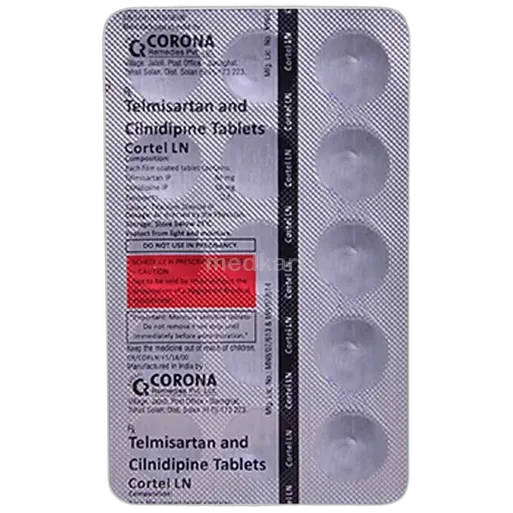 cortel ln tablet 15's